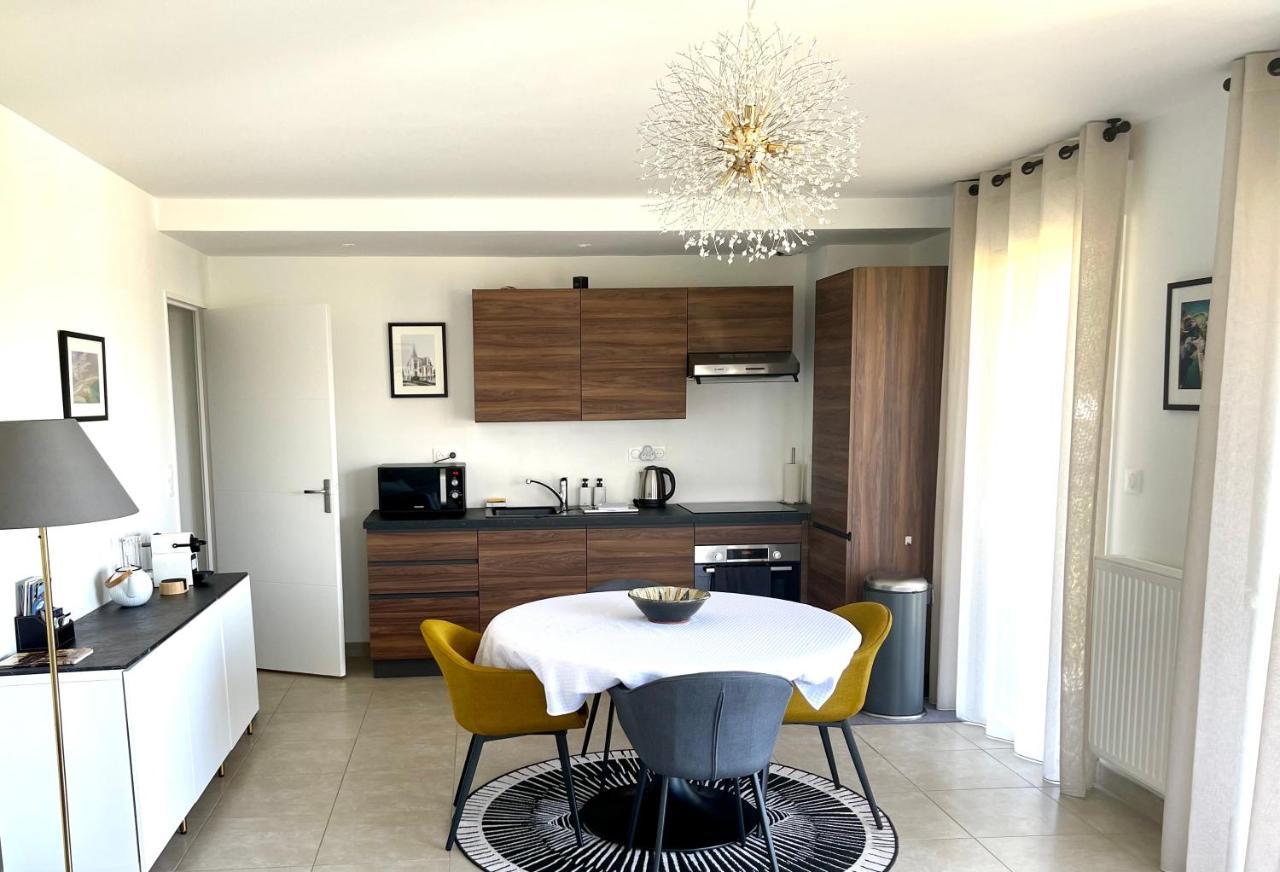Bella Cruz 66 M2 Prestations Premium, Wifi, Balcon, Parking Avec Borne De Recharge Electrique, Plage Prieure, Commerces Dinard Buitenkant foto